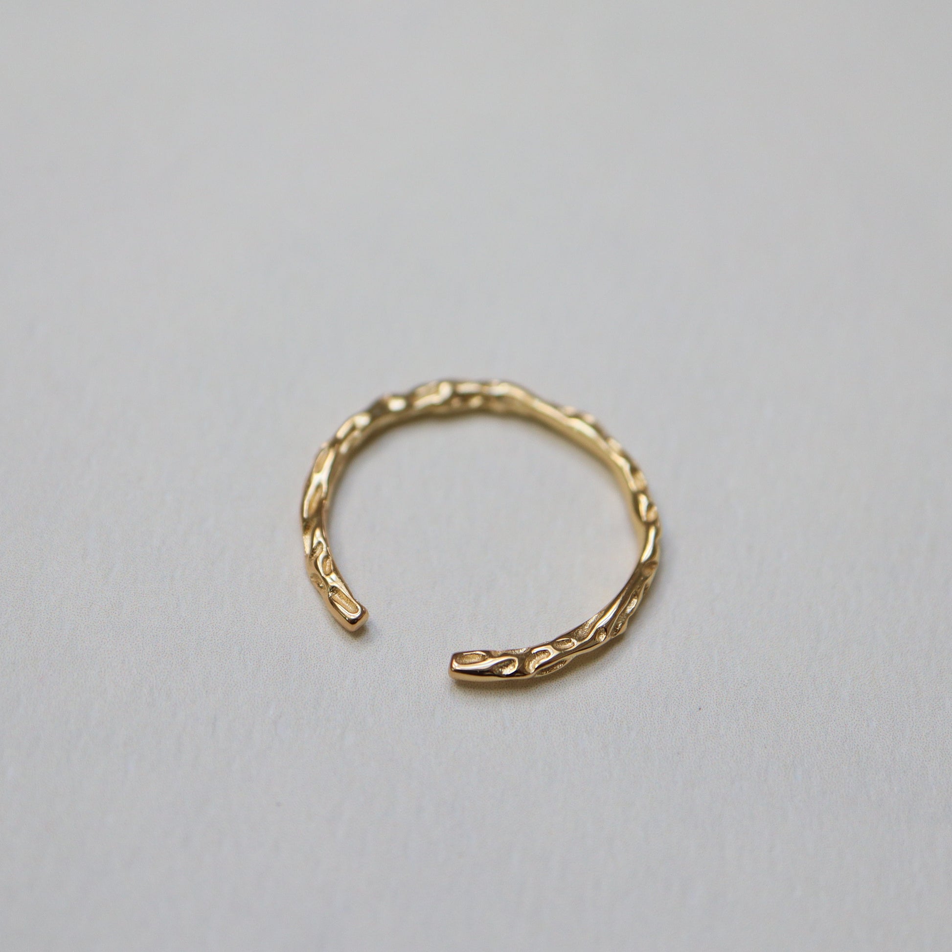 Irregular Gold Band Ring Abu Dhabi UAE